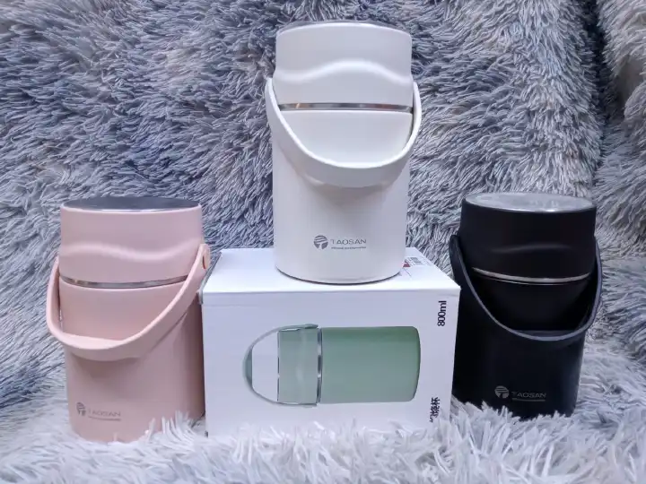 Portable Stainless Steel Hot Food Flasks With A Spoon 800ml