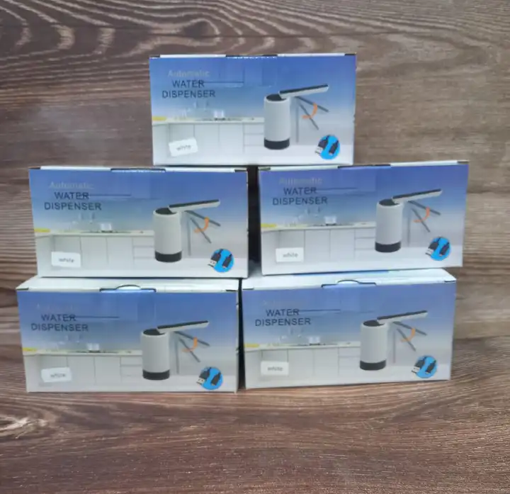 Water Dispenser for 5 Gallon Bottle, Automatic USB Water Dispenser Rechargeable Pump for Universal, Portable USB Charging Electric Drinking Water Jug Pump for Home, Office, Outdoor