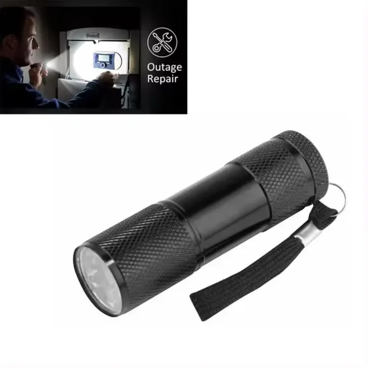 Portable Mini Torch, Super-Bright Mini LED Bulb Pocket Torches - Small Keyring Torch Flashlight for Camping, Hiking, Travelling, Outdoors and More 3 Battery operated (Battery not included/Mix Color)