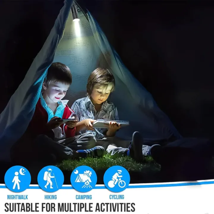 Portable Mini Torch, Super-Bright Mini LED Bulb Pocket Torches - Small Keyring Torch Flashlight for Camping, Hiking, Travelling, Outdoors and More 3 Battery operated (Battery not included/Mix Color)