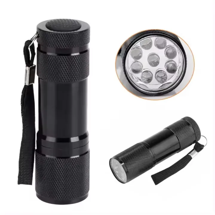 Portable Mini Torch, Super-Bright Mini LED Bulb Pocket Torches - Small Keyring Torch Flashlight for Camping, Hiking, Travelling, Outdoors and More 3 Battery operated (Battery not included/Mix Color)
