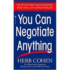 You Can Negotiate Anything
Book by Herb Cohen
