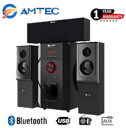 Amtec AM-731 3.1CH Sub Woofer Bluetooth System-FM,USB,SD-20000W+2 YEARS WARRANTY