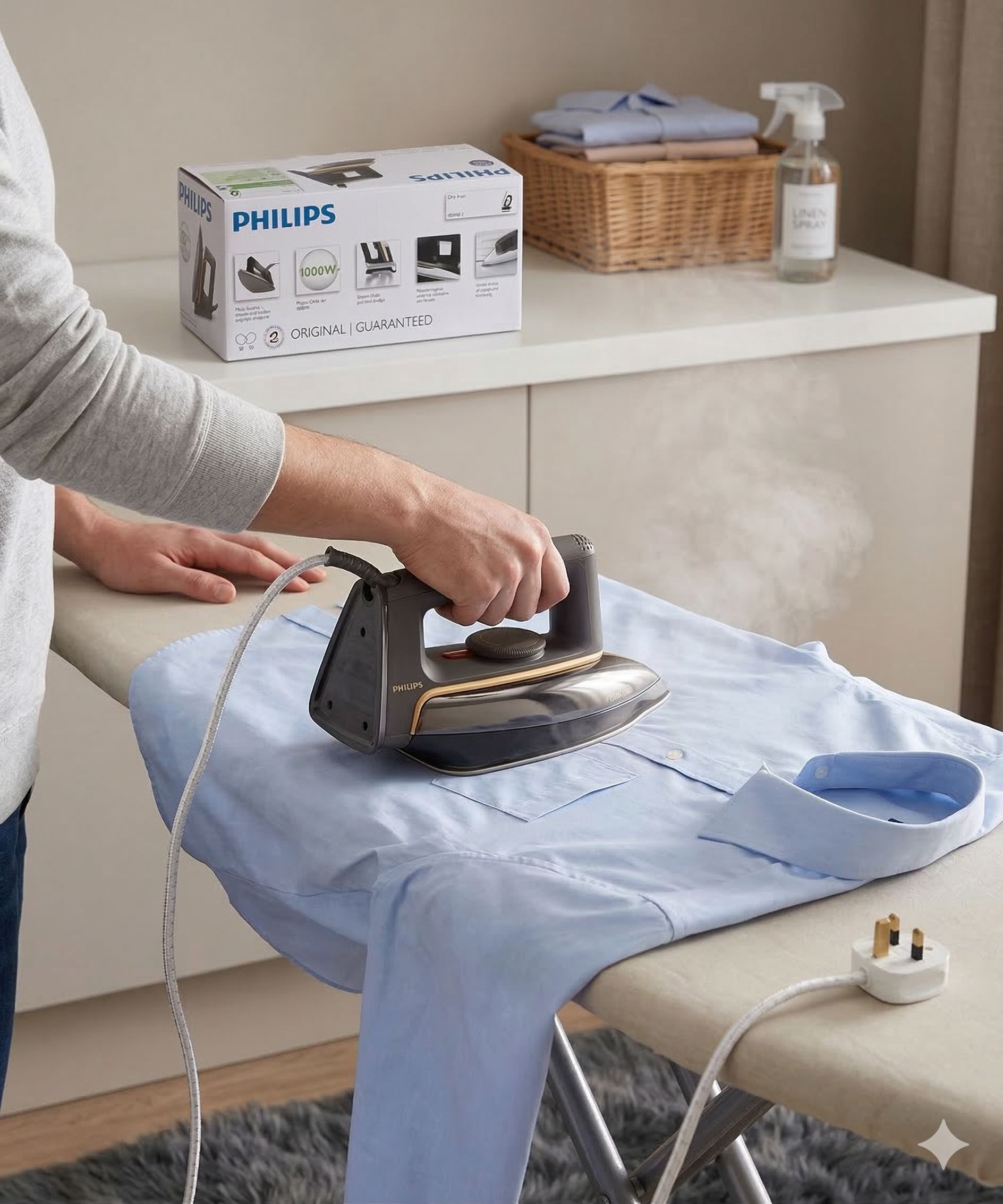 Philips ORIGINAL Home Based Electric Dry Iron Box number 2