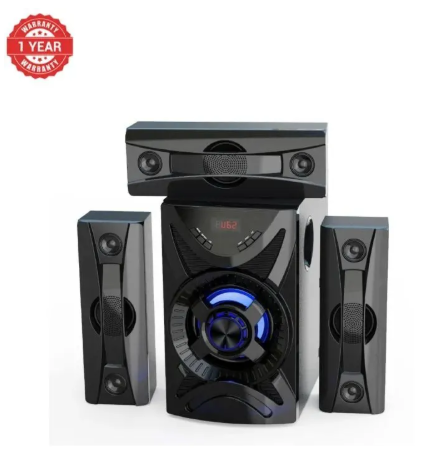 Euroken EK-611 20,000W PMPO OUTPUT 3.1CH Mini Home Theater MULTIMEDIA WOOFER SYSTEM SPEAKERS SUBWOOFER Audio Speaker System BLUETOOTH/FM/SD/USB With Remote Control
