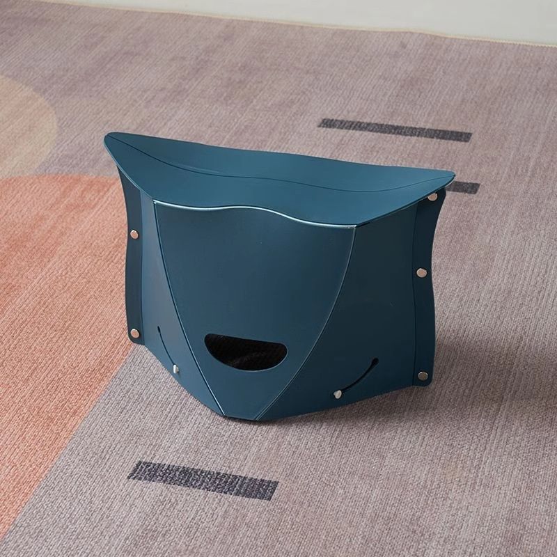 Card folding stool, outdoor camping and fishing multifunctional, Reticule basket folding stool, portable plastic stool