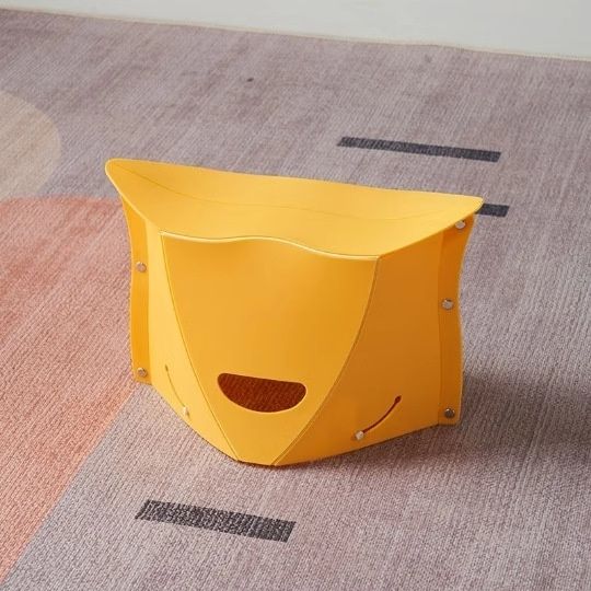 Card folding stool, outdoor camping and fishing multifunctional, Reticule basket folding stool, portable plastic stool