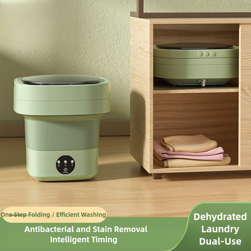 Portable folding Mini washing machine Underwear socks washing machine Mini folding washing and spin dry machine washer Portable Washers Mini Washer