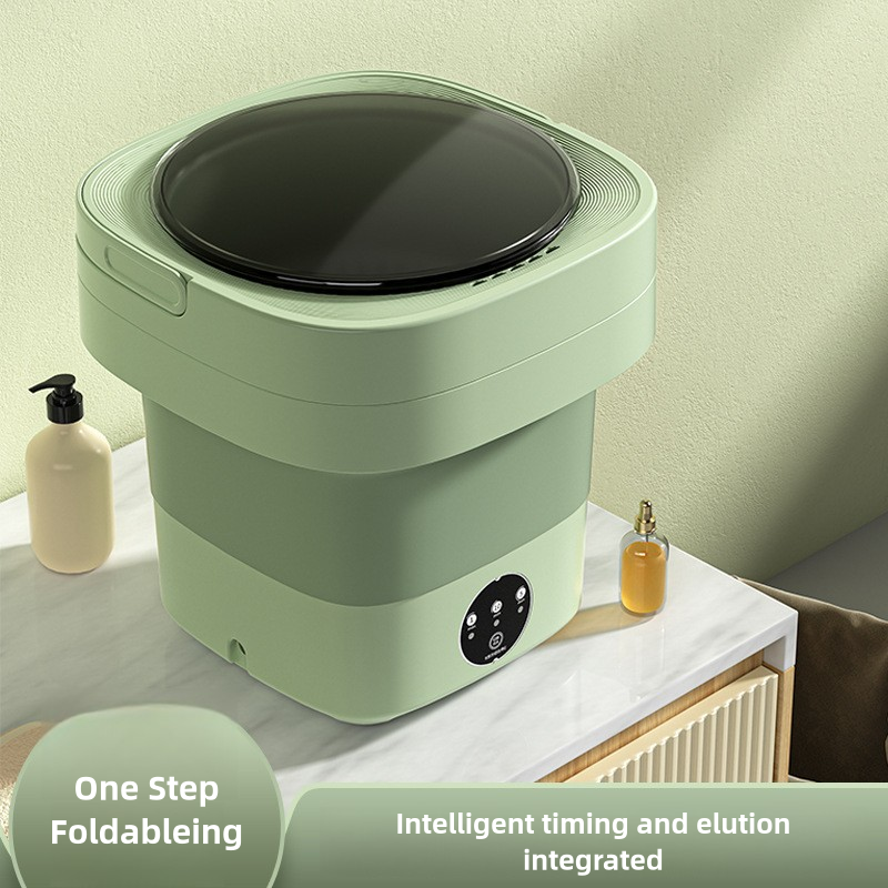 Portable folding Mini washing machine Underwear socks washing machine Mini folding washing and spin dry machine washer Portable Washers Mini Washer