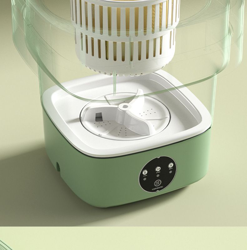 Portable folding Mini washing machine Underwear socks washing machine Mini folding washing and spin dry machine washer Portable Washers Mini Washer