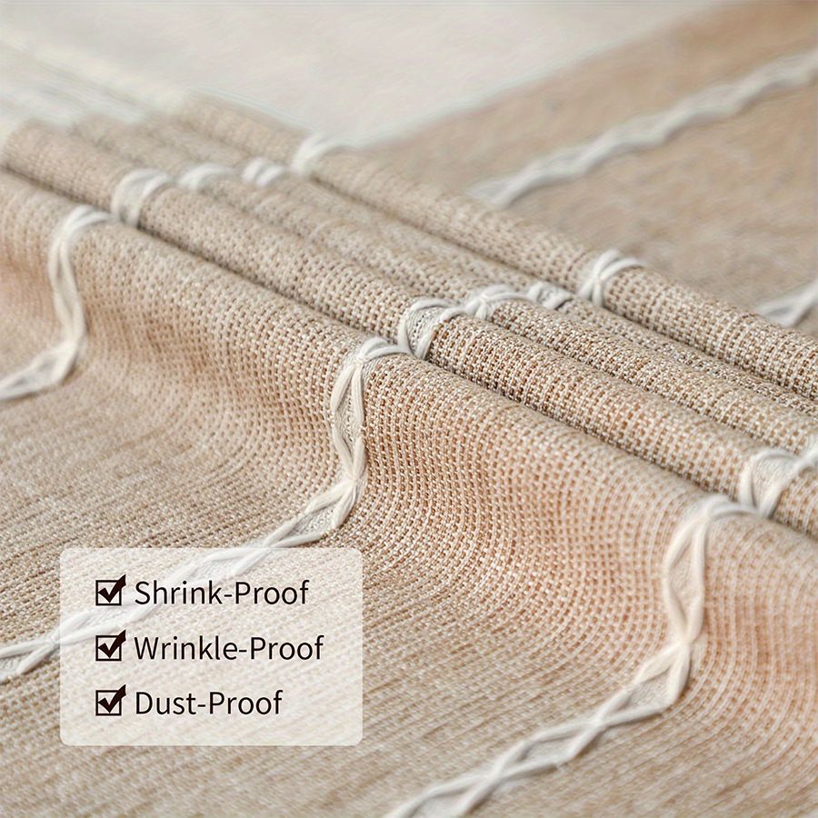 Table cloth Modern minimalist dining table cloth, home decoration table cloth, rectangular imitation cotton and linen tea table tablecloth, home dining table tablecloth