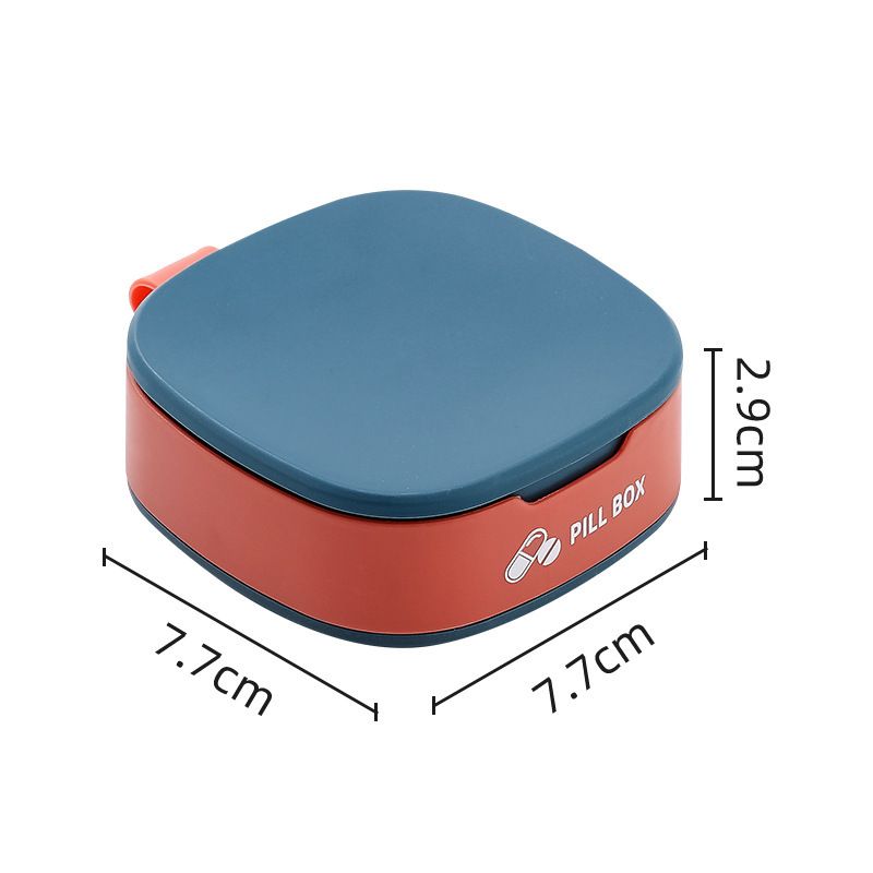 Portable Small Mini Medicine Box 7-day Pill Box Medicine Packaging Box Portable Pill organizer Medicine Sealed Storage box