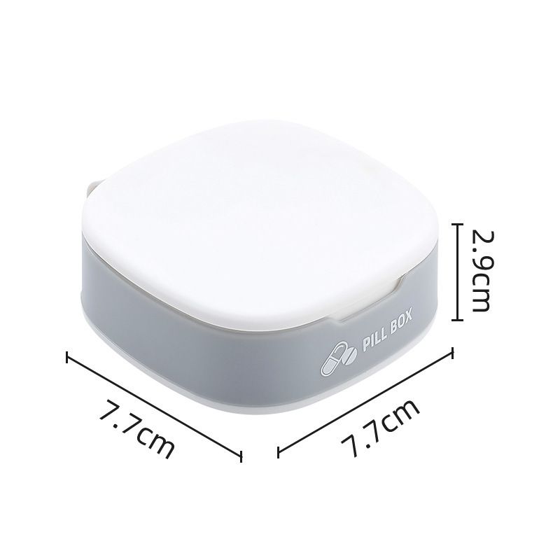 Portable Small Mini Medicine Box 7-day Pill Box Medicine Packaging Box Portable Pill organizer Medicine Sealed Storage box