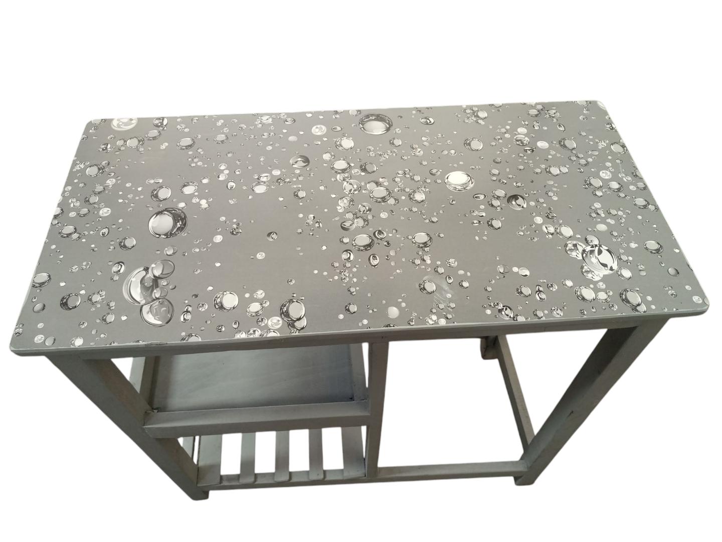 (offer price)Modern strong and classic kitchen table,Wooden strong Kitchen table with racks. as picture