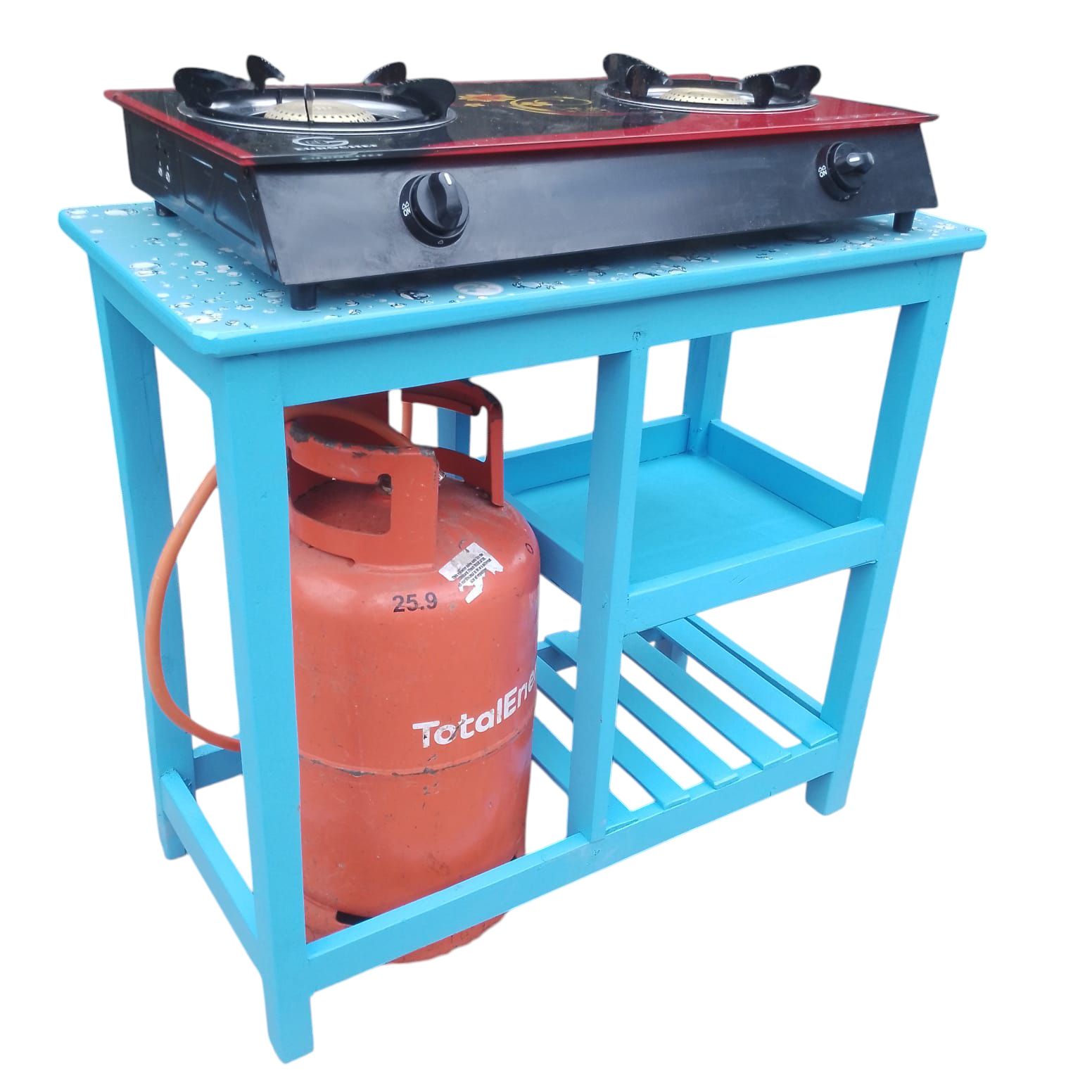 [SUPERIOR QUALITY] (offer price)Modern strong and classic kitchen table,Wooden strong Kitchen table with racks. as picture
