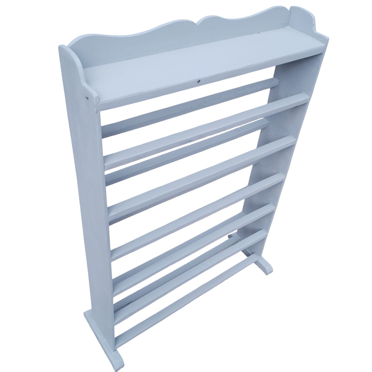 [Superior Quality] Modern new design  6layers Wooden Shoe Rack Economical Shoe Shelf Simple Shoe Cabinet Multi-layer Assembly Door Dormitory Organizer Shoe Storage Rack with storage as picture.