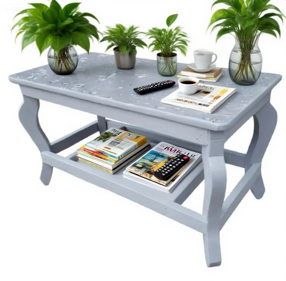 [Anniversary Sale] New Design Modern stylish rectangular design coffee table with storage for living room, fashionable appealing finish as picture multiple colours