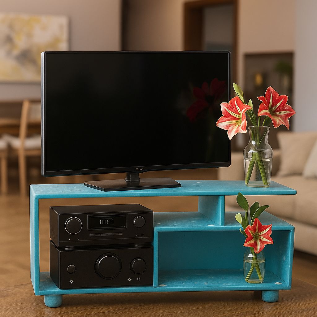 【PROMOTION!】Mexico Modern Wooden TV Stand Furniture High Quality Durable Classic Tv Unit  AS PICTURE