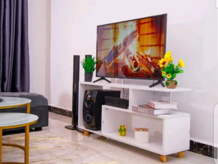 【PROMOTION!】Superior Quality 4FT Mexico Modern Wooden TV Stand Furniture High Quality Durable Classic Tv Unit  AS PICTURE