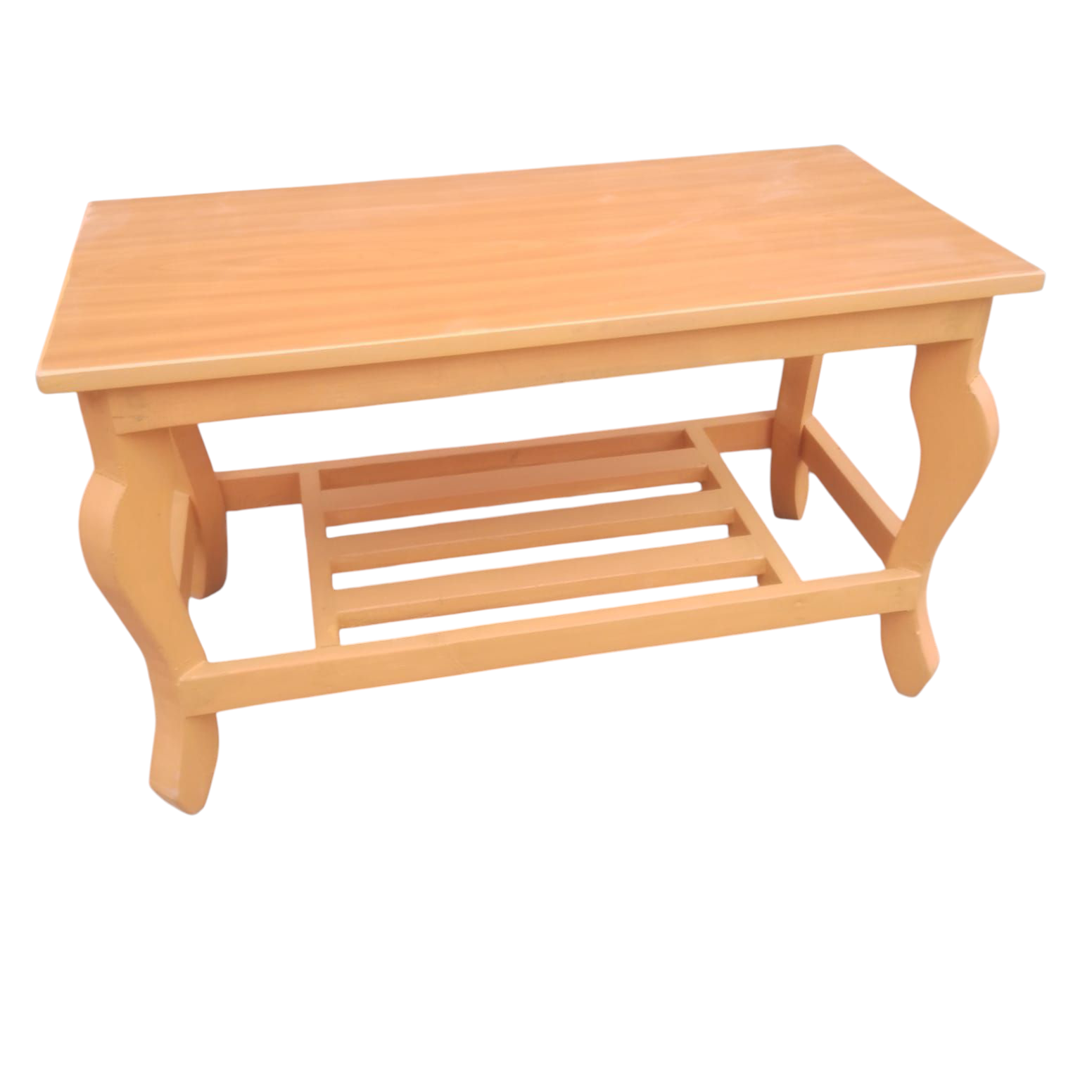 [SUPERIOR QUALITY] MEDIUM SIZE Modern stylish rectangular design coffee table with storage for living room, fashionable appealing finish as picture multiple colours
