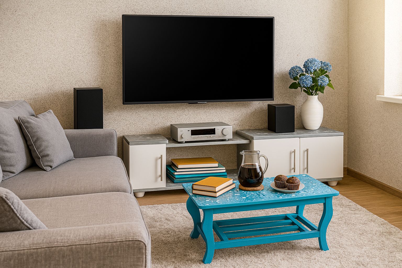[Superior Quality] Small New Design Modern stylish rectangular design coffee table with storage for living room, fashionable appealing finish as picture multiple colours