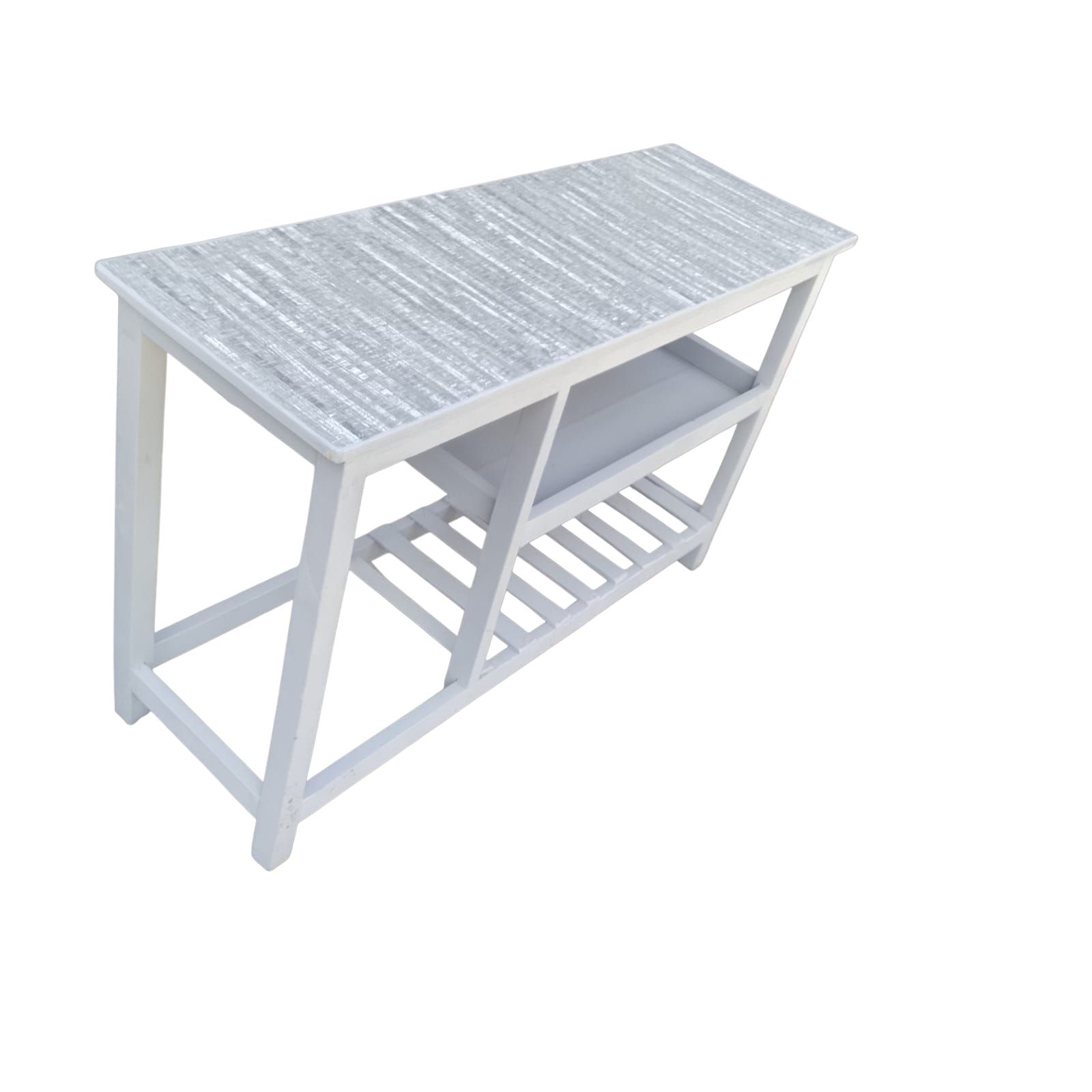 [SUPERIOR QUALITY] EXTRA LARGE Modern strong and classic kitchen table,Wooden strong Kitchen table with racks. as picture