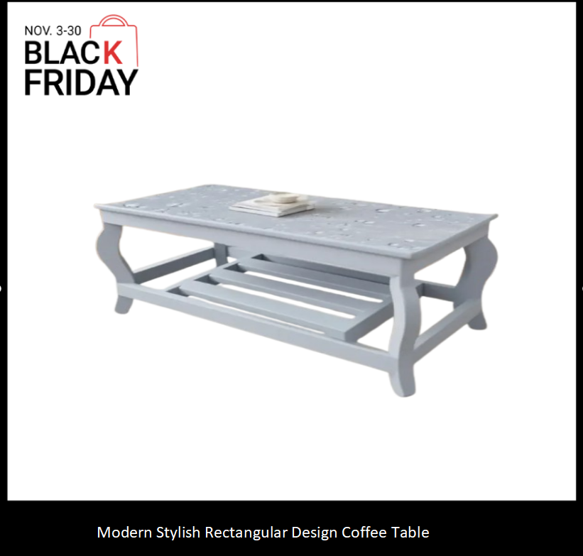 [Superior Quality] Small New Design Modern stylish rectangular design coffee table with storage for living room, fashionable appealing finish as picture multiple colours