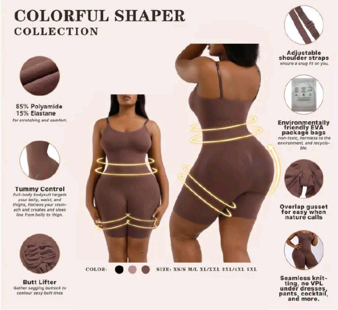 Bodysuit for Women Tummy Control Shapewear Seamless High Waist Flat Belly Belt Stretch Shapewear Body Shaper High Elastic Bodysuit for Women Tummy Control Shapewear Seamless Bodysuit Women Butt Lifter