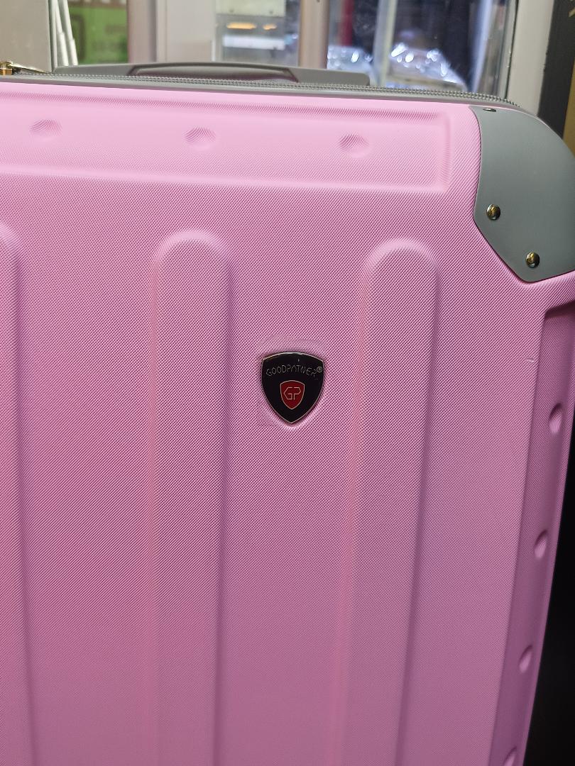 medium size fibre suitcase