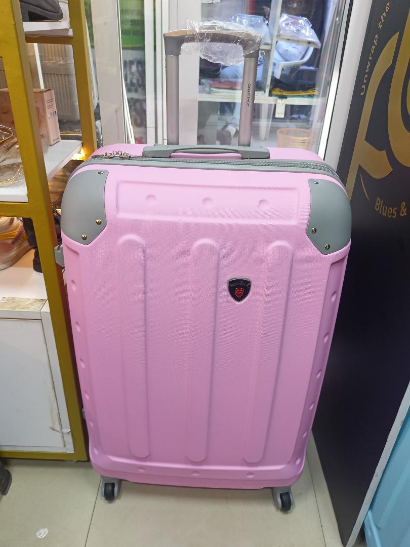 medium size fibre suitcase