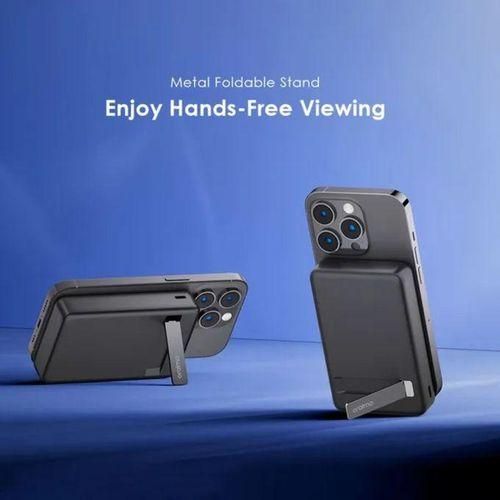 Oraimo MagPower 15 Magnetic Wireless Power Bank 10,000mAh – Fast Charging, Portable 2-in-1 Wireless & Wired Power Bank (Model OPB-7102W)