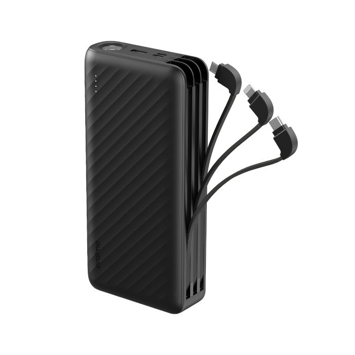 Oraimo Traveler Link 27 Power Bank 27,000mAh – 12W Fast Charging, Dual USB Ports, LED Indicator (Model OPB-P5271)
