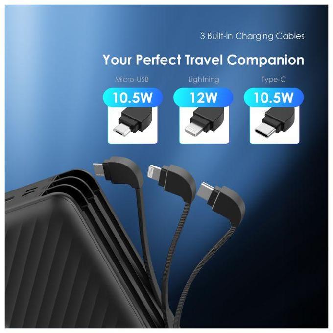 Oraimo Traveler Link 27 Power Bank 27,000mAh – 12W Fast Charging, Dual USB Ports, LED Indicator (Model OPB-P5271)