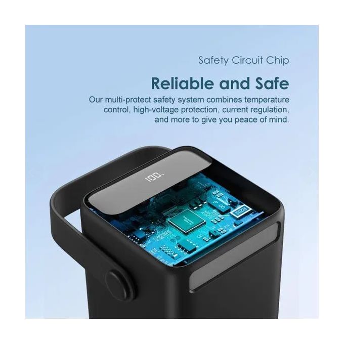 Oraimo PowerBox 500 50,000mAh 22.5W Fast Charging Power Bank – High-Capacity, Dual USB Output, Type-C Input (OPB-P500QN)