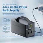 Oraimo PowerBox 600 60,000mAh Power Bank – Ultra-High Capacity, Fast Charging, Dual USB Output (Model OPB-P600Q)