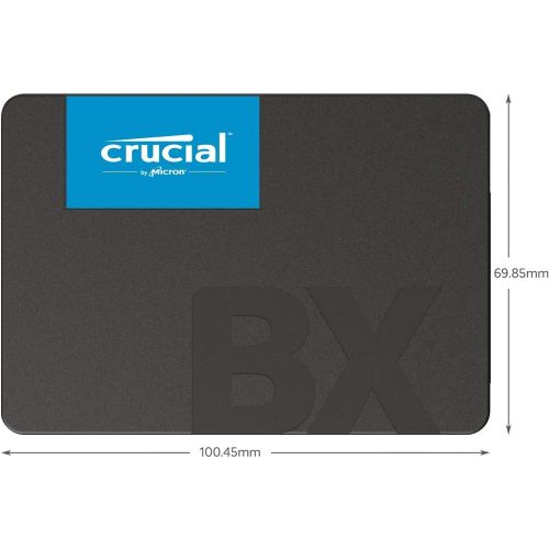 BX500 128GB SSD 3D NAND SATA 2.5-Inch Internal SSD, up to 540MB/s - CT1000BX500SSD1, Solid State Drive Fast SSD Compatible with all Laptops that has HDD Storage and Desktops