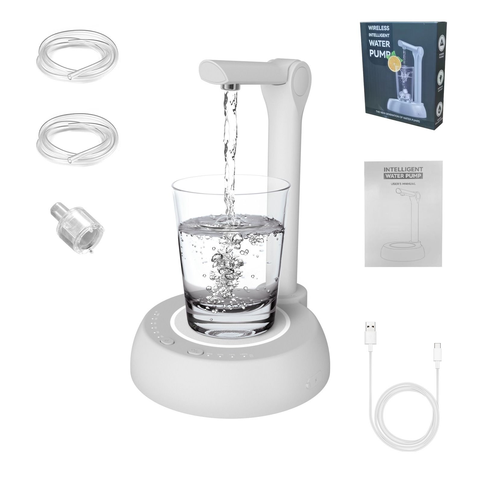 New wireless electric water pump, convenient home drinking water machine, pure water automatic water dispenser.