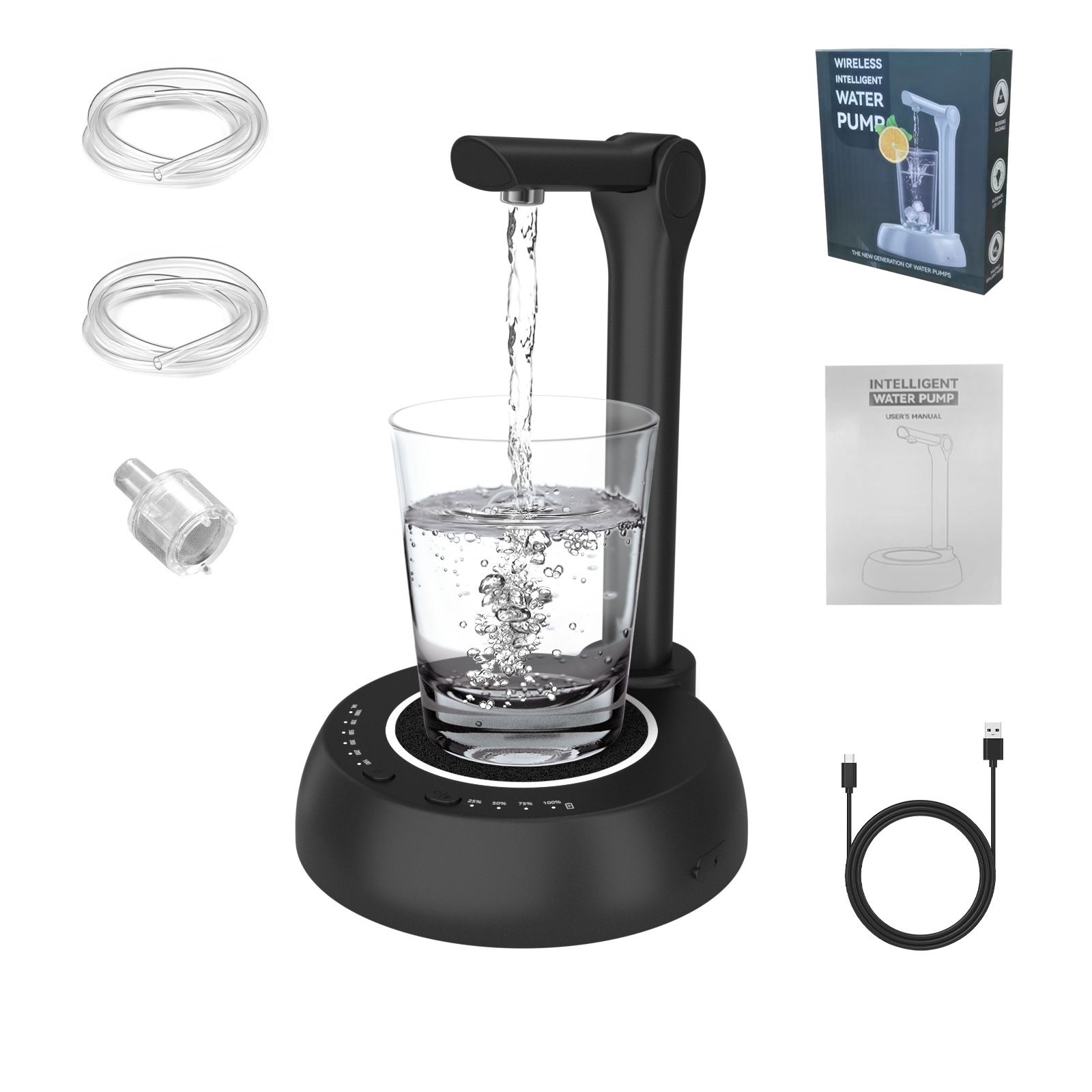 New wireless electric water pump, convenient home drinking water machine, pure water automatic water dispenser.