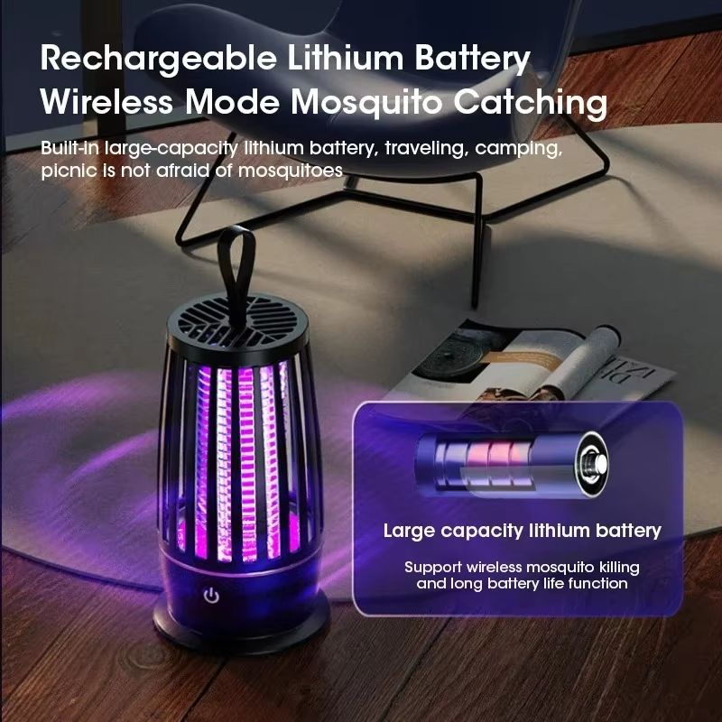 Mute Mosquito Killer Lamp Anti-Mosquito Lamp Portable Electronic Mosquito Killer Mosquito Killer Lamp Mosquito Repellent Machine
