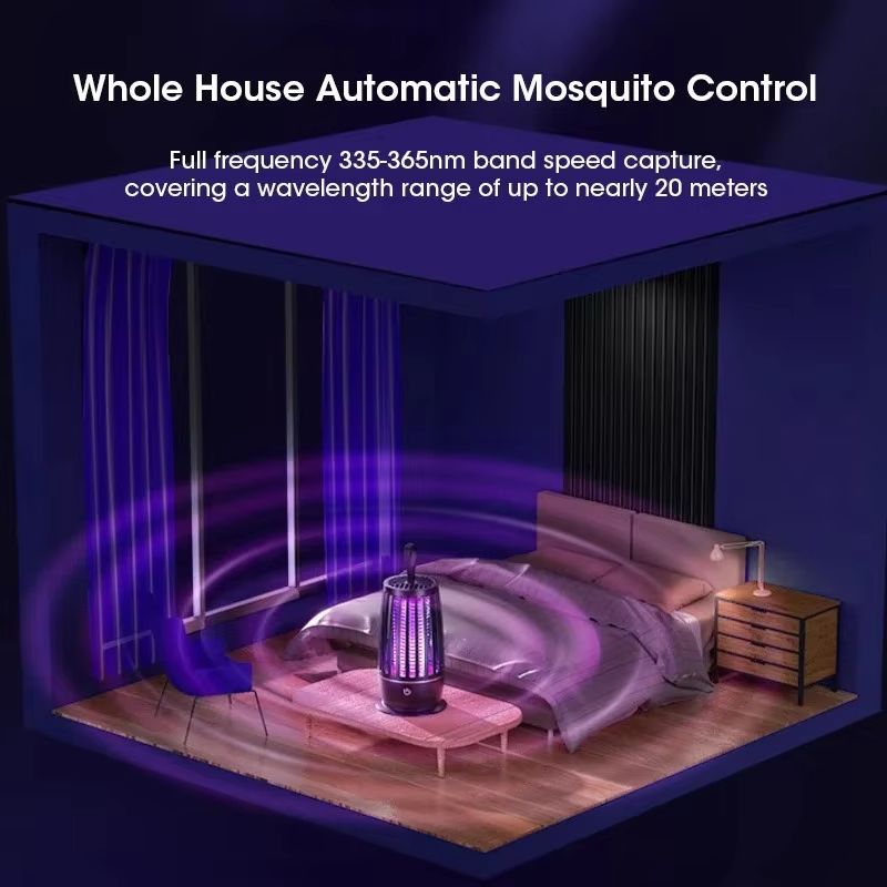 Mute Mosquito Killer Lamp Anti-Mosquito Lamp Portable Electronic Mosquito Killer Mosquito Killer Lamp Mosquito Repellent Machine