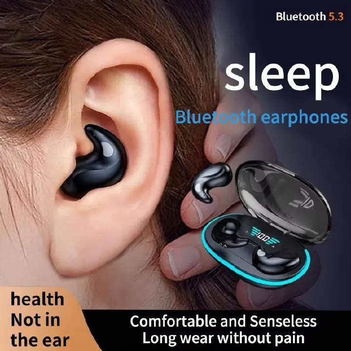 NEW Original X55 Wireless Sleep Earphone Noise Reduction Invisible Earphone Sleeping Headset Bluetooth Sport Headphones Earbuds