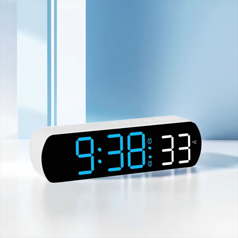 Digital Alarm Clock Travel Electronic Clock with Temperature for Bedroom Office Kitchen Home Decoration Niditon