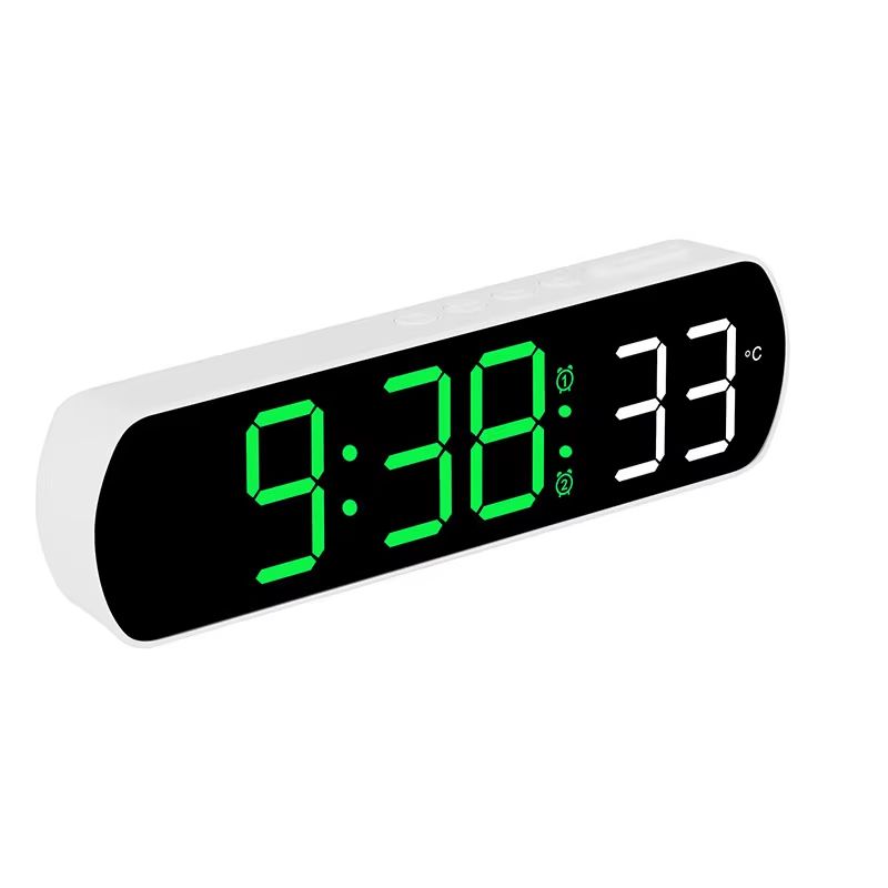 Digital Alarm Clock Travel Electronic Clock with Temperature for Bedroom Office Kitchen Home Decoration Niditon