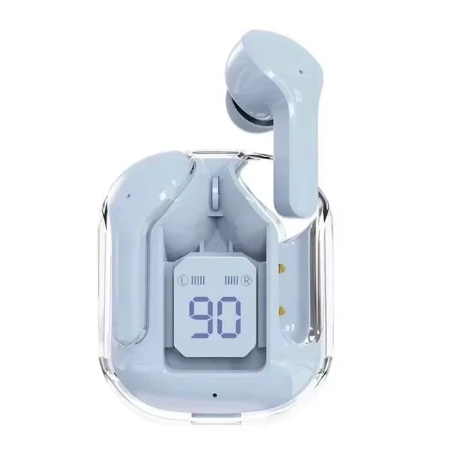 T6 TWS Earbuds Wireless Bluetooth 5.0 ENC Sport Gaming Headsets Noise ReductionMic stereo Headphones with LED Display Earphone