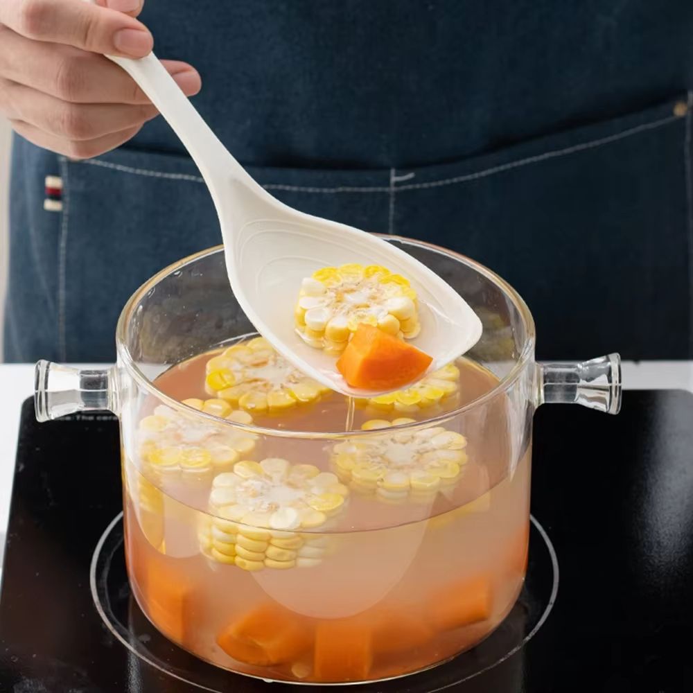 Multi-functional Silicone Spatula Spoon Cooking Tools Soup Spoon Household Reusable Non-stick Stir-Fry Spatula Kitchen Supplies