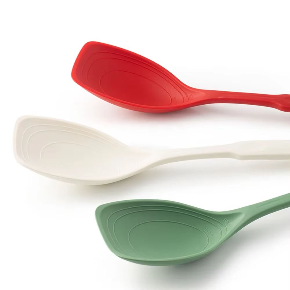 Multi-functional Silicone Spatula Spoon Cooking Tools Soup Spoon Household Reusable Non-stick Stir-Fry Spatula Kitchen Supplies