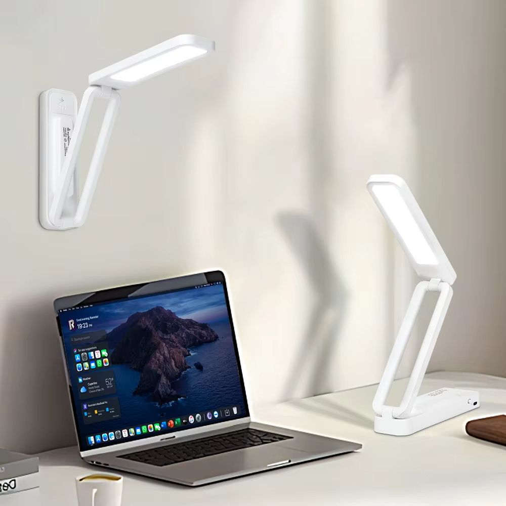 Rechargeable Night Light Folding LED Touch Table Lamp Dimmable Home Bedroom Reading Desk Lamps Remote Control wall Led Lighting