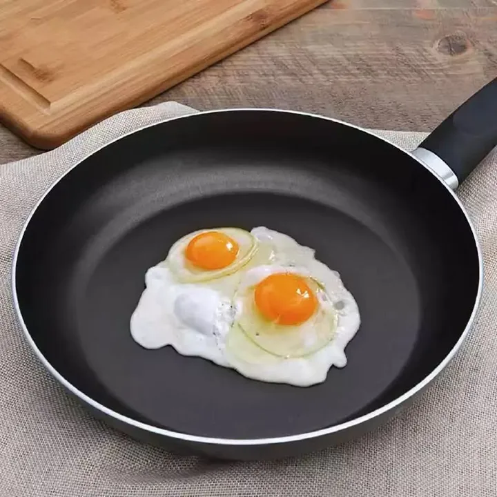 Frying Pan Non-stick Mini Thick Steak Flat Pan Iron Pancake Egg Fryer Kitchen Cookware 20/25/30CM
