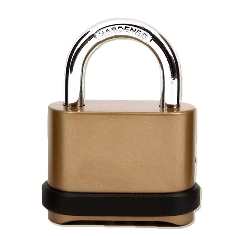 4-Digit Number Combination Padlock Waterproof Strong Hardened Suitable for Indoor Outdoor Fence Door Sturdy Password Code Locks