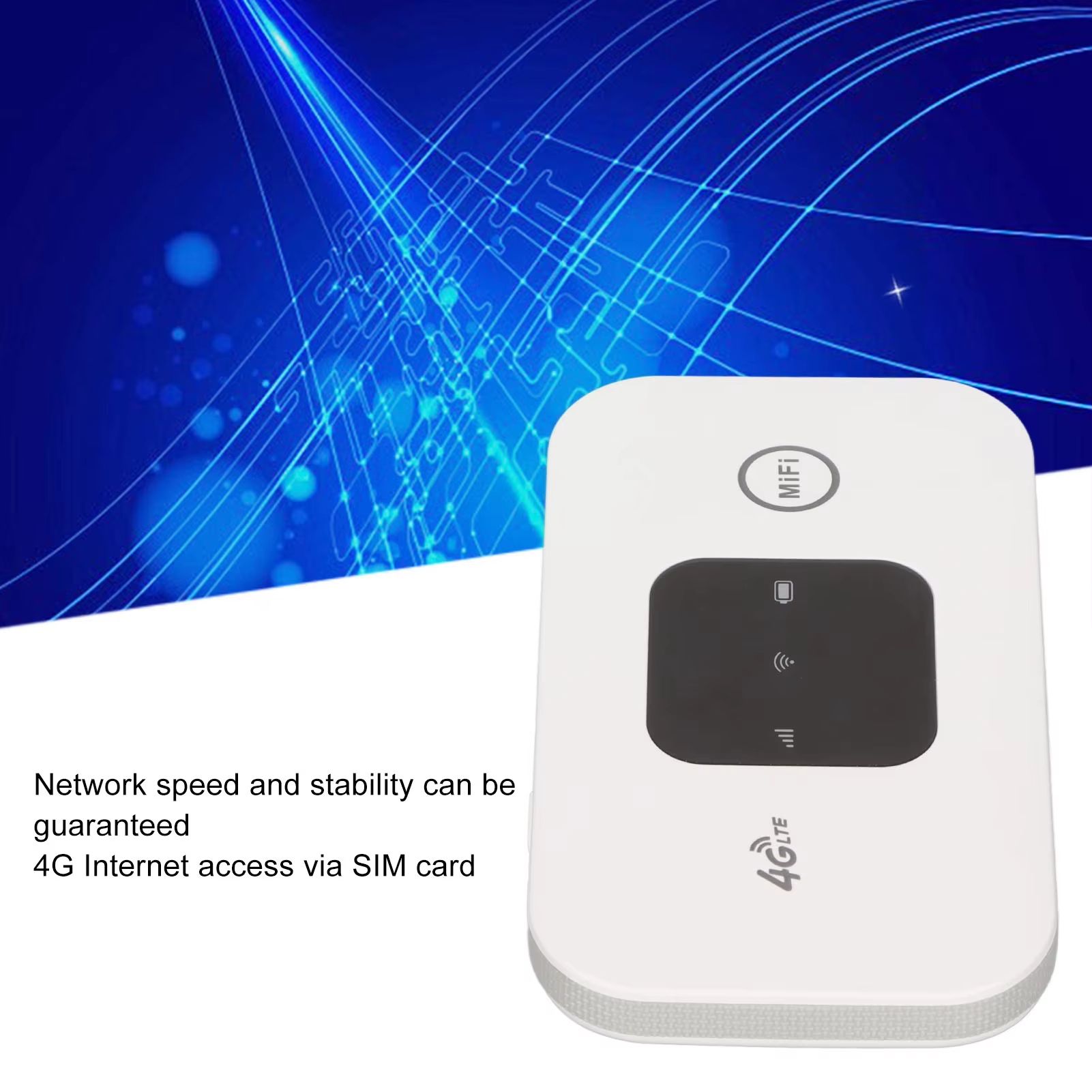 Portable Internet Hotspot 150Mbps High Speed SIM Card 4G Strong Coverage SIM Card Router for Home Office Travel